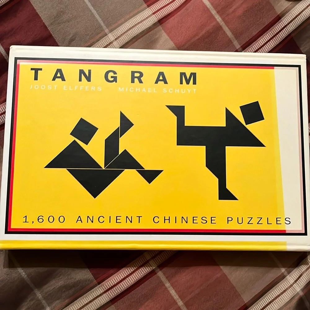Tangram LARGE 1,600 ancient Chinese puzzles games Elffers Schuyt HOURS OF FUN